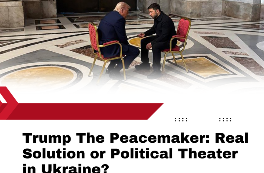 Trump The Peacemaker: Real Solution…